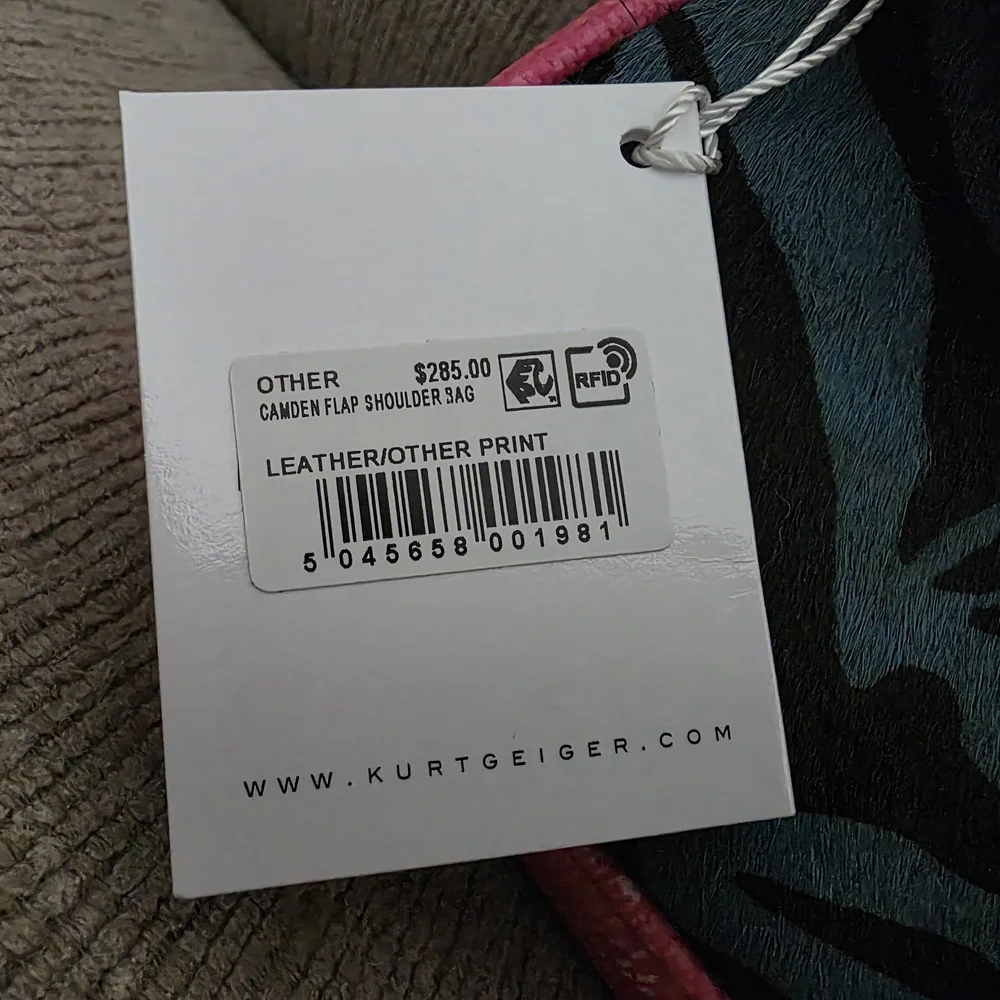 Kurt Geiger Wild Animal Print Leather & Calf Hair Shoulder Bag - New With Tags - Picture 8 of 15
